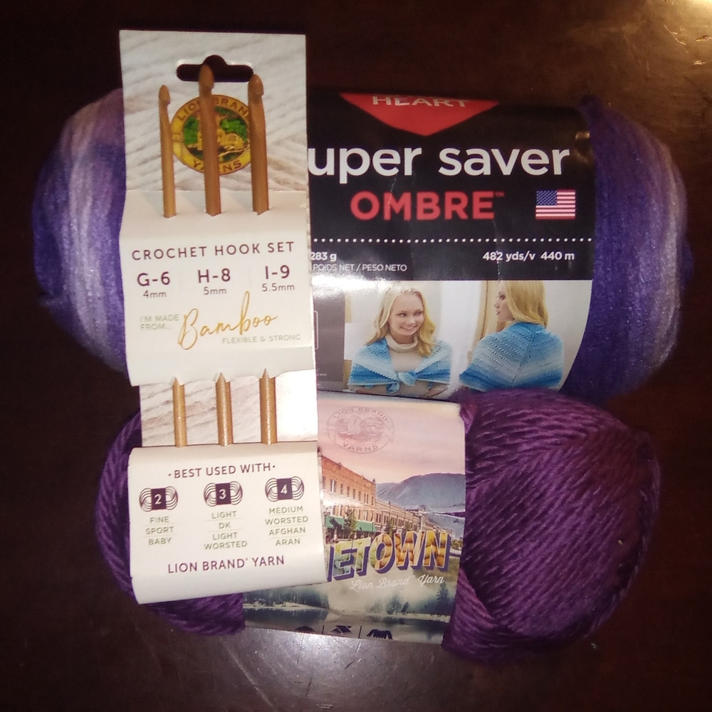 Lot of 3 Piece Yarn